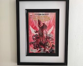 The Amazing Spider-Man Framed Comic Book - Superhero gift, Alex Ross art