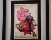 Framed Comic Book Superhero Movie Poster cover Superfly