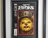 Star Wars Return of the Jedi Ewoks #1 Framed Comic Book.