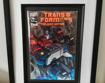 Transformers: The War Within #3 Framed Comic Book 2002