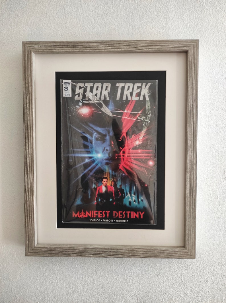 Star Trek: Manifest Destiny Framed Comic Book image 8