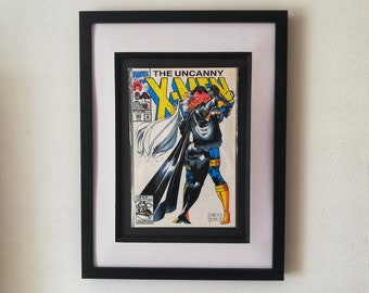 Vintage 1992 Uncanny X-Men #289 Romantic Framed Comic Book