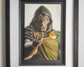 Doctor Doom Alex Ross Timeless Framed Comic Book.