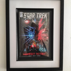 Star Trek: Manifest Destiny Framed Comic Book image 2