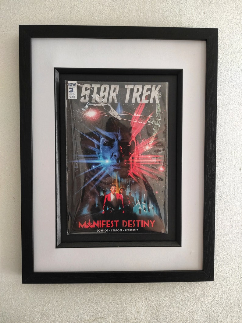 Star Trek: Manifest Destiny Framed Comic Book image 2