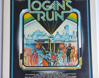 Vintage Rare Logan's Run CED Videodisc Retro Format