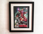 Tony Stark Iron Man #15 Variant Framed Comic Book