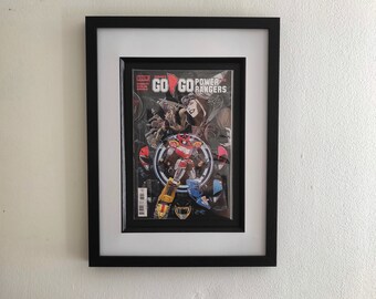 Go Go Power Rangers #13 Framed Comic Book