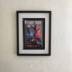 Star Trek: Manifest Destiny Framed Comic Book image 1