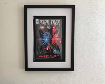 Star Trek: Manifest Destiny Framed Comic Book