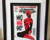 Amazing Spider-Girl #13 Zombie Variant Framed Comic Book.