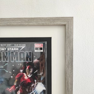 Tony Stark: Iron Man 2018 1 Framed Comic Book Superhero Wall Art image 6