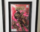 Marvel Zombies Resurrection #1 Framed Comic Book- Nick Bradshaw Cover