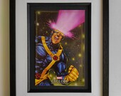 X-Men Cyclops Framed Comic Book