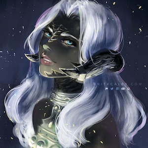Sadu Dotharl - Final Fantasy XIV - FFXIV - FF14 - art print - fanart - 4x6, 8.5x11, 12x18