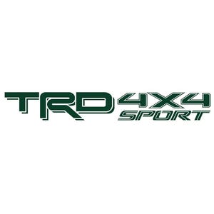 TRD 4x4 スポーツベッド 単色デカール（ペア）