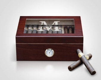 Groomsmen Cigar Box, Cigar Box, Best Man Gift, Custom Cigar Box, Engraved Humidor, Cigar Boxes, Engraved Cigar Box, Personalized Cigar Case