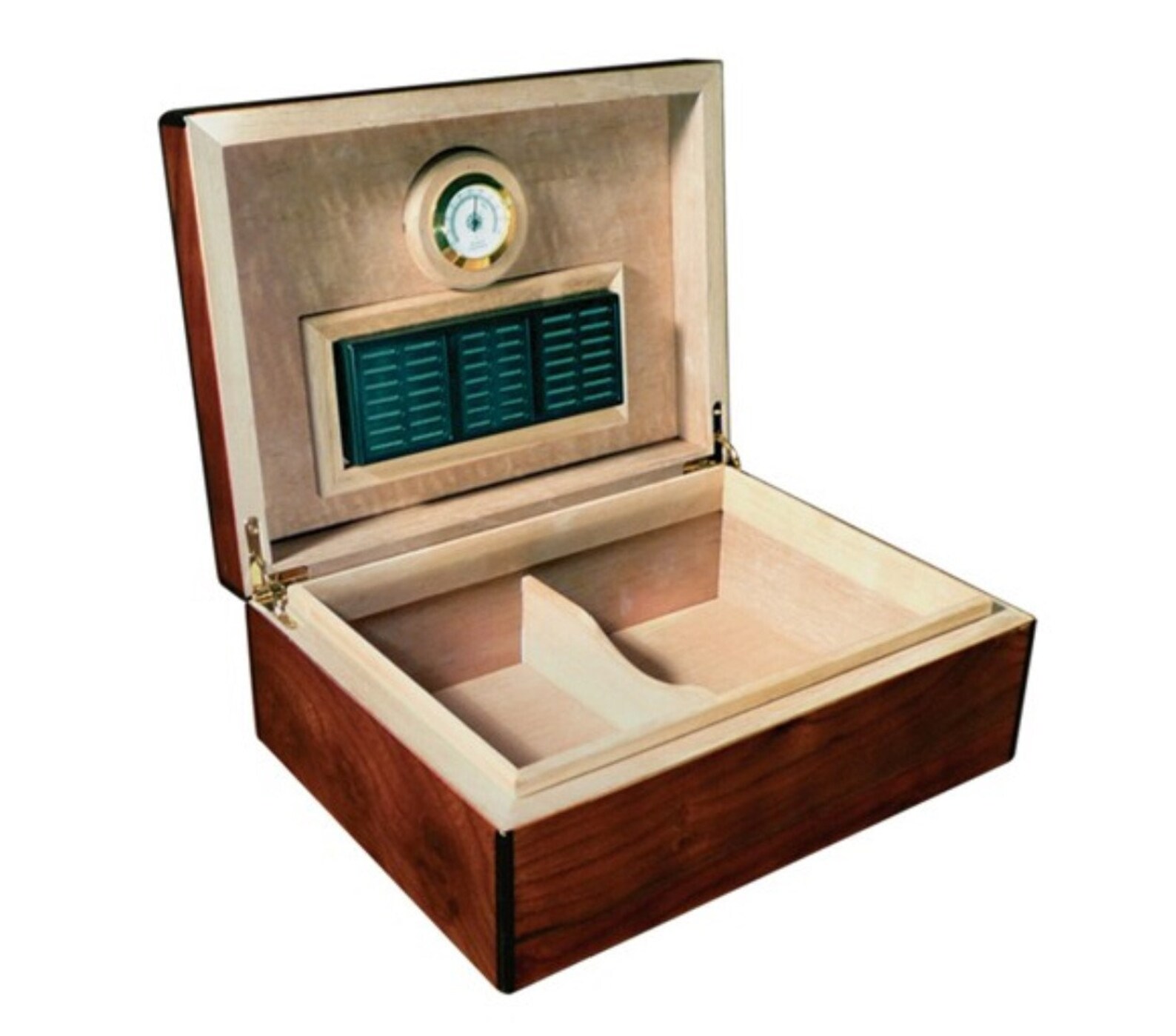 Humidor Box With Burl Wood Finish Dome Lid Cigar Box for Etsy