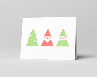 Jollymetric // Letterpress Card