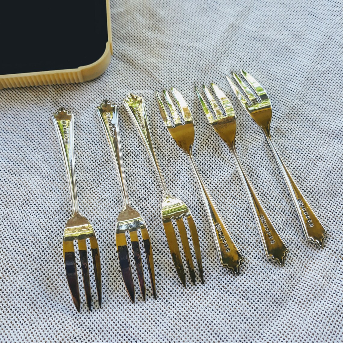 RODD Australia Silverware Dessert Cake Forks Beaumont Set of 6 Etsy