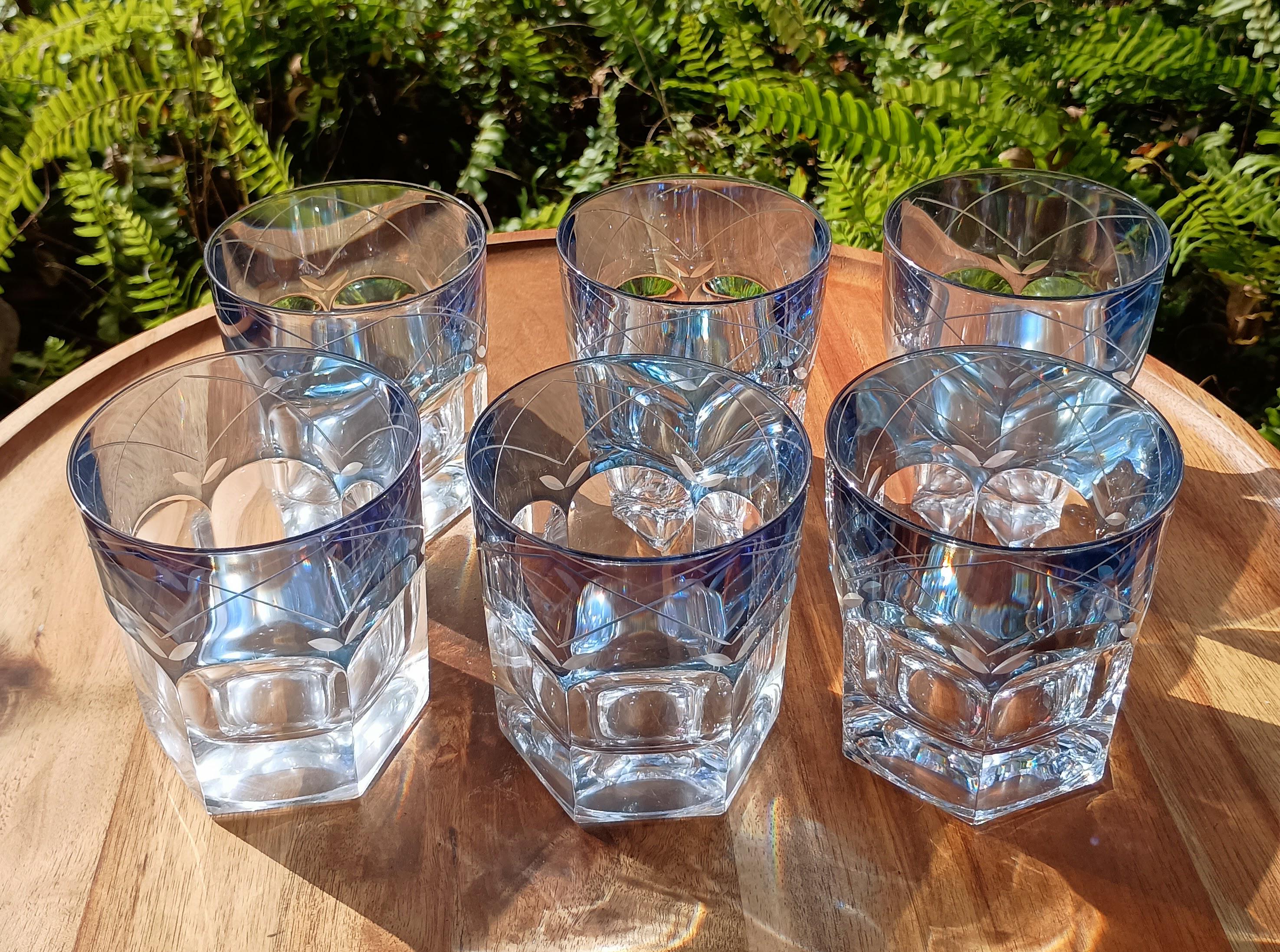 Swedish Blue Glass Vintage - Etsy