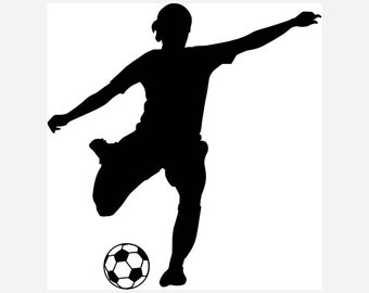 Download Soccer Player Svg Etsy