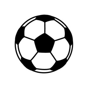 Soccer Ball Soccerball Futbol INSTANT DOWNLOAD 1 vector .eps, svg, jpg & 1 .png Vinyl Cutter Ready, T-Shirt, CNC clipart graphic 0009