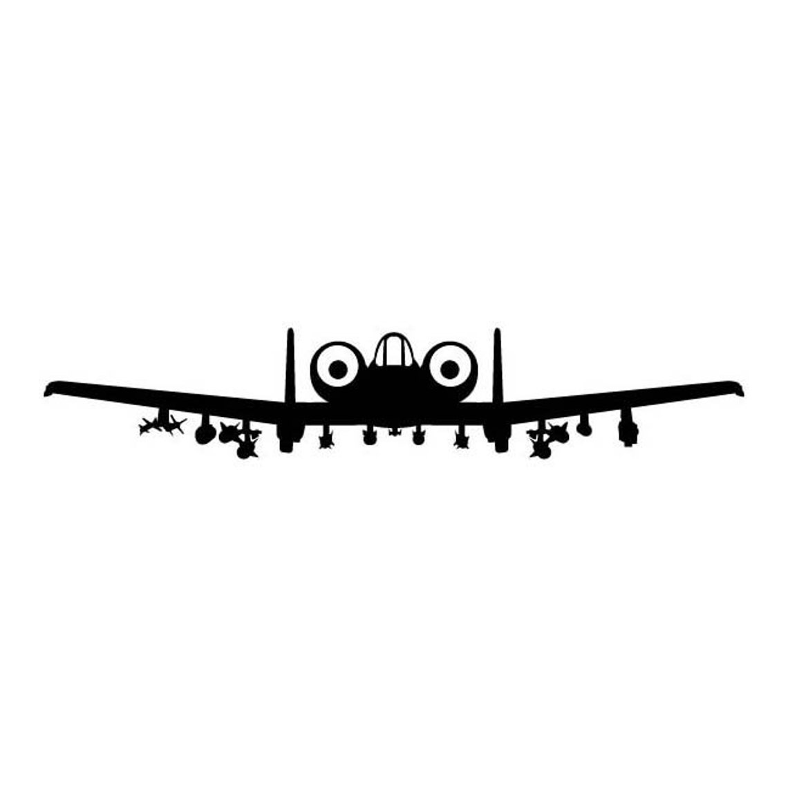 A-10 Thunderbolt Warthog Graphic INSTANT DOWNLOAD 1 vector | Etsy