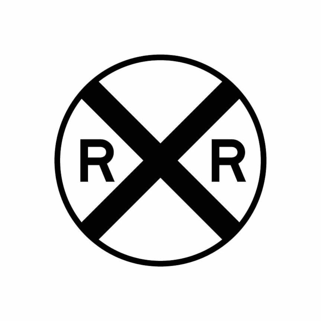 railroad-crossing-sign-train-warning-1-vector-eps-svg-dxf-1-png-vinyl-cutter-ready-t-shirt-cnc-clipart-graphic-0054-etsy for Free Printable Railroad Crossing Sign Railroad Crossing Sign Train Warning 1 Vector .eps, .svg, .dxf & 1 .png Vinyl Cutter Ready, T-shirt, CNC Clipart Graphic 0054 - Etsy for Free Printable Railroad Crossing Sign