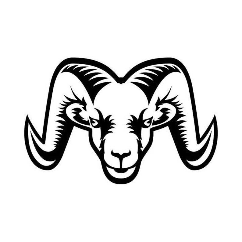 Download Rams mascot Ram vector .eps .dxf .svg .png Vinyl Cutter | Etsy