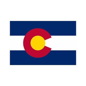 Colorado State Flag INSTANT DOWNLOAD 1 vector .eps, .dxf, .svg .png. Vinyl Cutter Ready, T-Shirt, CNC clipart graphic 0226