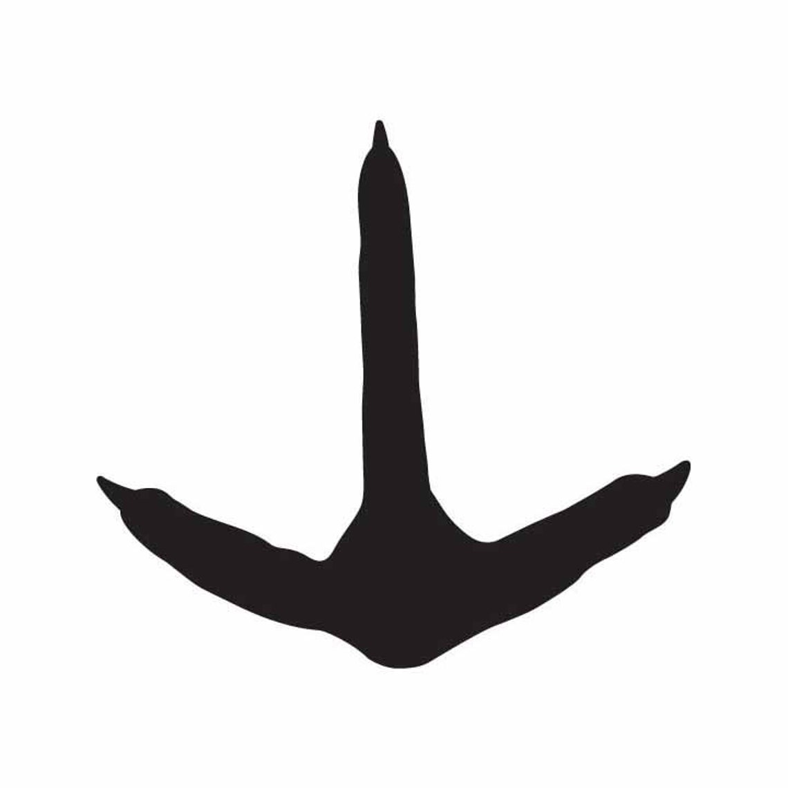 Turkey Track .eps .svg .dxf & 1 .png Vinyl Cutter Ready - Etsy