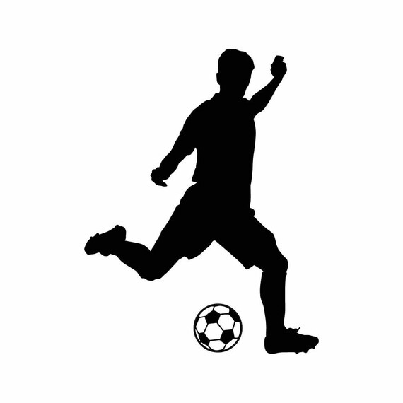 Download Male Soccer Player Instant Download 1 Vector Eps Svg A Etsy