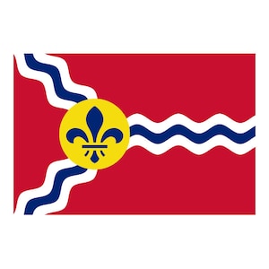 St. Louis City Flag INSTANT DOWNLOAD vector .eps, .dxf, .svg .png. Vinyl Cutter Ready, T-Shirt, Missouri Flags CNC clipart graphic 1098