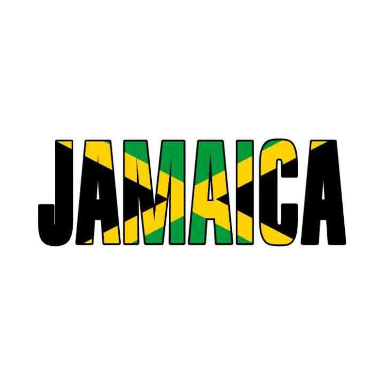 JAMAICA Flag Text Word Art 1 Vector .eps .dxf .svg .png. Etsy