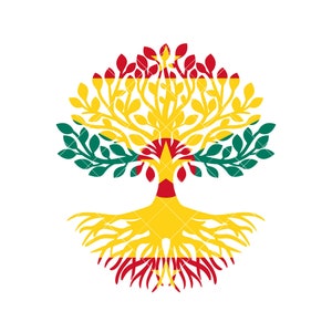 Grenada Roots Art vector .eps, .dxf, .svg .png Vinyl Cutter Ready, T-Shirt, CNC clipart Grenadian graphic 2352