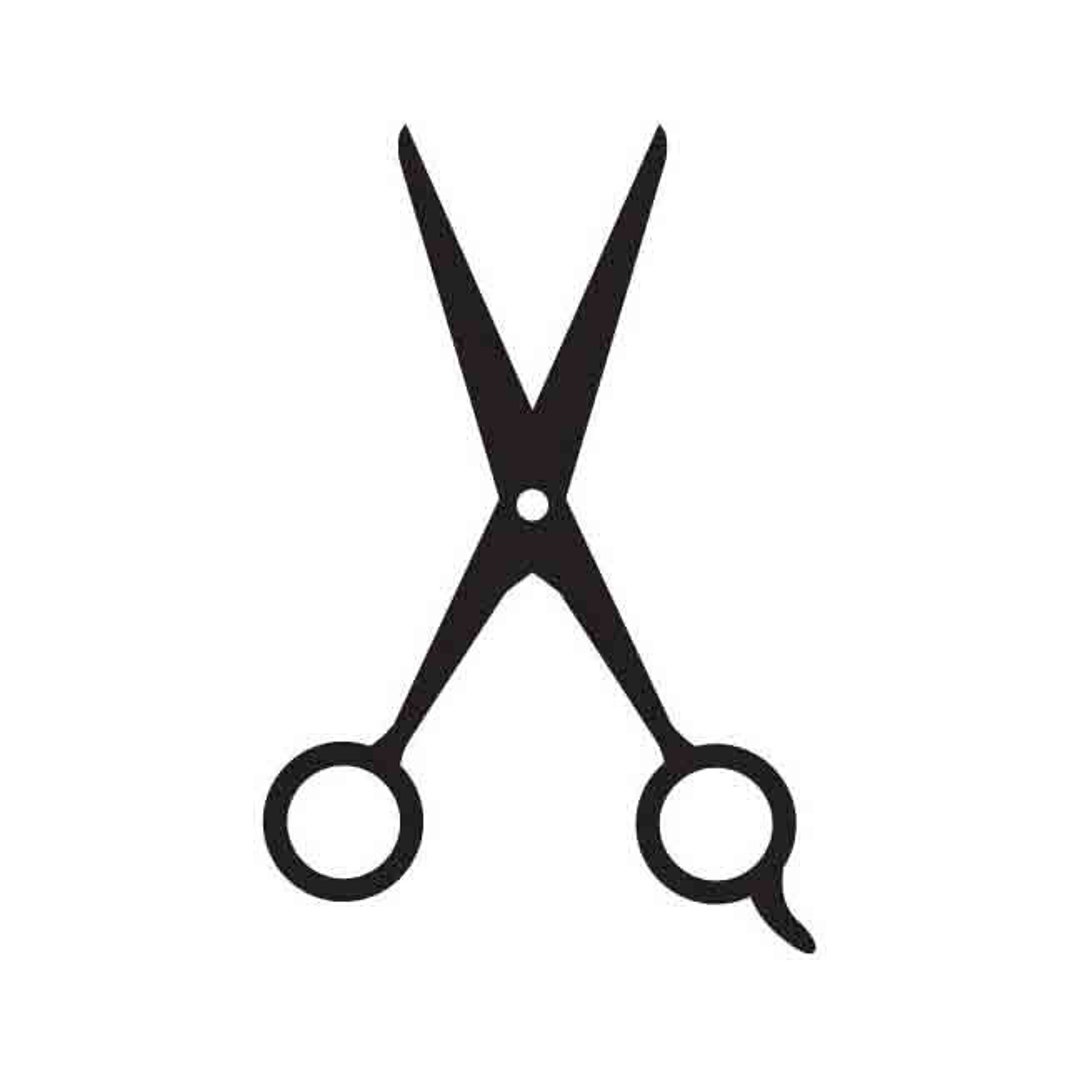 Scissors Silhouette INSTANT DOWNLOAD 1 Vector .eps .dxf .svg & - Etsy