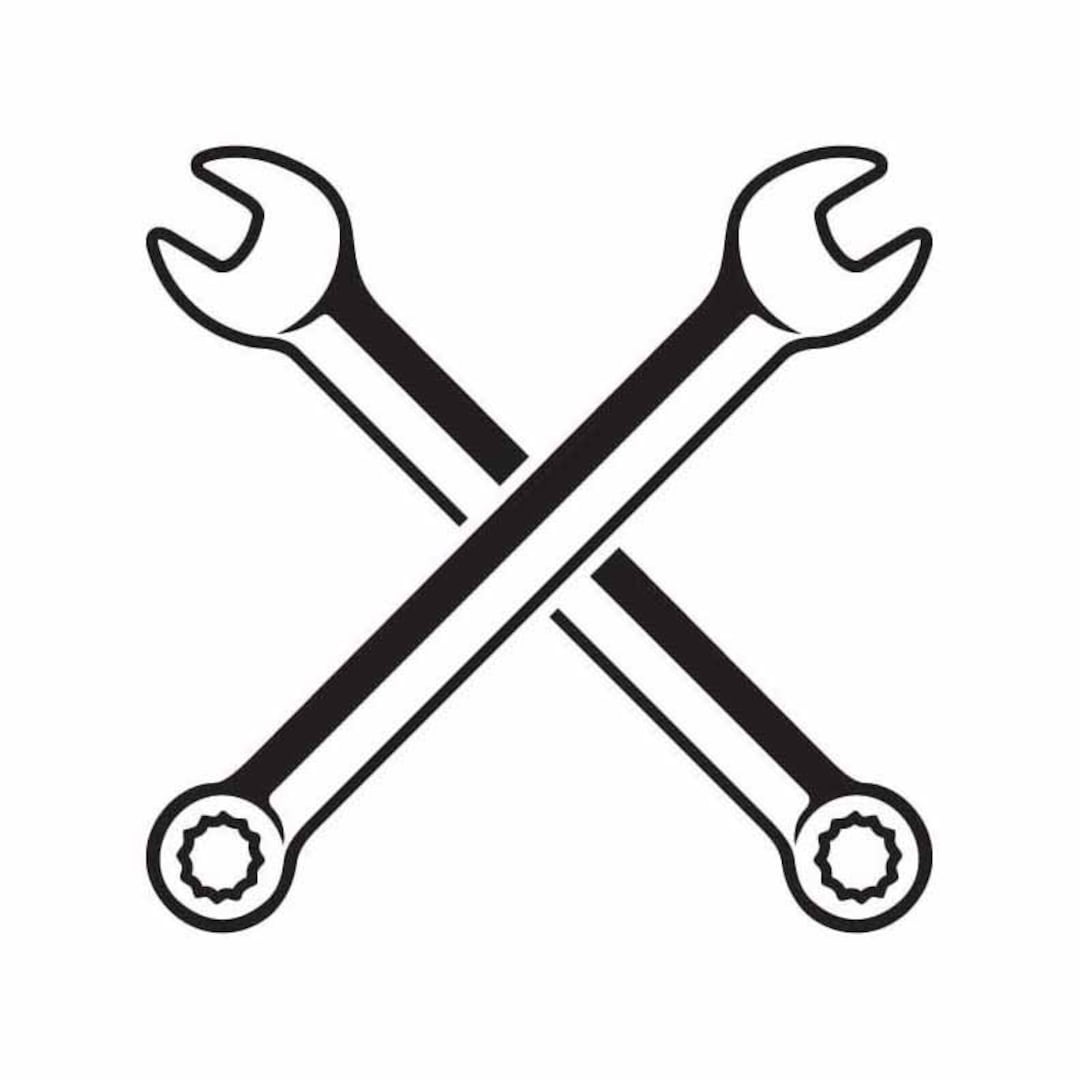 Wrench tool and Metric Spanner Wrench vector illustration. Mechanic working  tools equipment objects icon concept. Wrench and Metric Spanner tool in  cross sign vector design. 14723714 Vector Art at Vecteezy