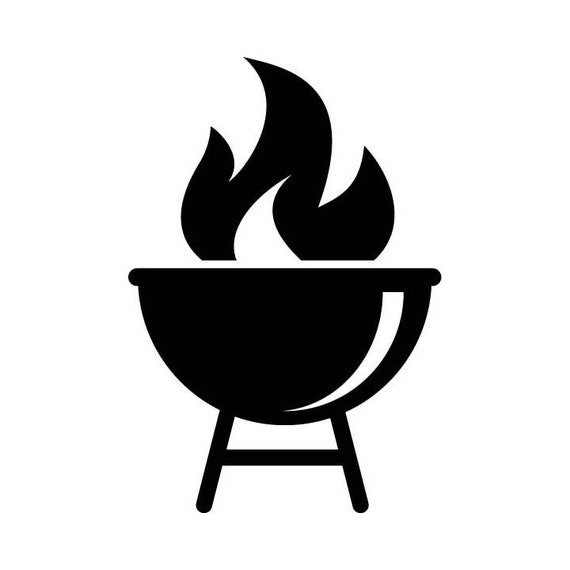 Transparent Grill Silhouette Png - Grill Barbecue Clip Art, Png
