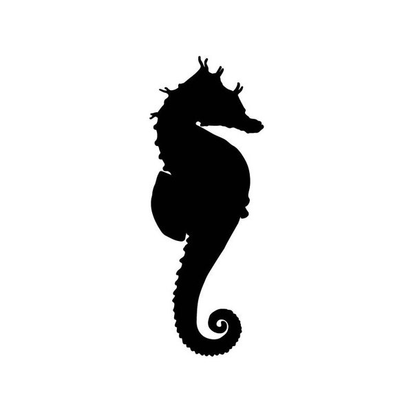 Seahorse vector .eps, .dxf, .svg .png. Vinyl Cutter Ready, T-Shirt, CNC clipart graphic 1028