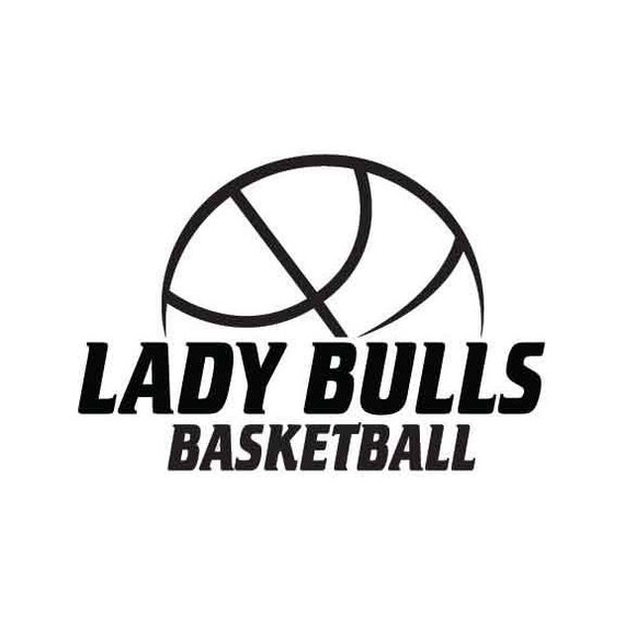 Lady Bulls Basketball Instant Download 1 Vector Eps Dxf Etsy