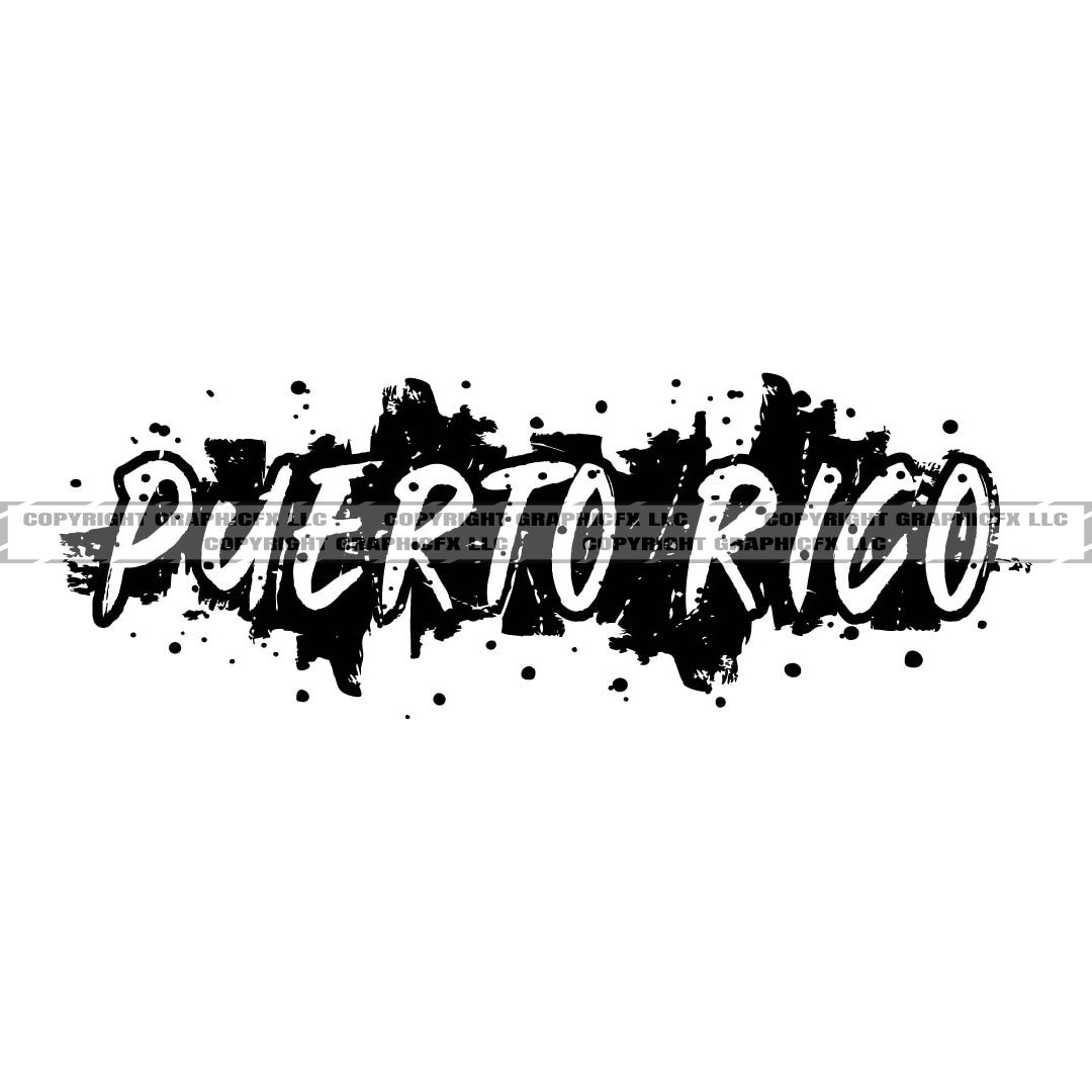 Puerto Rico Word Art Vector: T-shirt \u0026 CNC Clipart (digital Download) - Etsy, image size:1080x1080