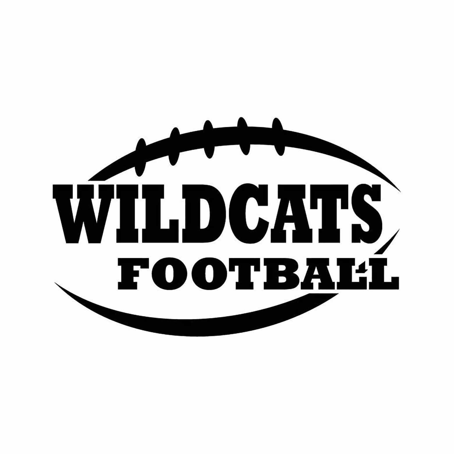 Wildcats Football INSTANT DOWNLOAD 1 vector .eps .dxf .svg | Etsy