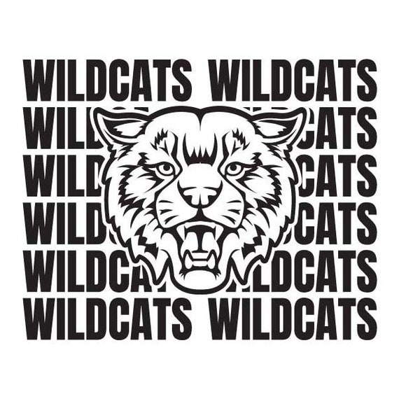 Wildcat Print SVG