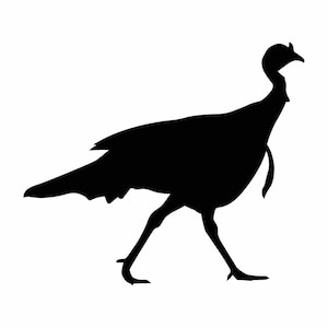 Turkey .eps, .svg, .dxf & 1 .png Vinyl Cutter Ready, T-Shirt, CNC clipart graphic 0248