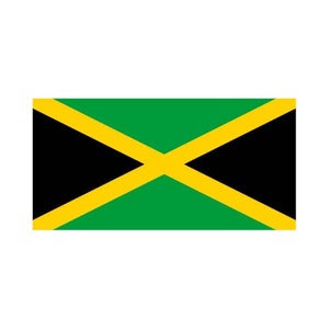 Jamaica Flag Jamaican vector .eps, .dxf, .svg .png. Vinyl Cutter Ready, T-Shirt, cnc clipart graphic 0709
