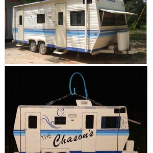 Personalized Camper Signs