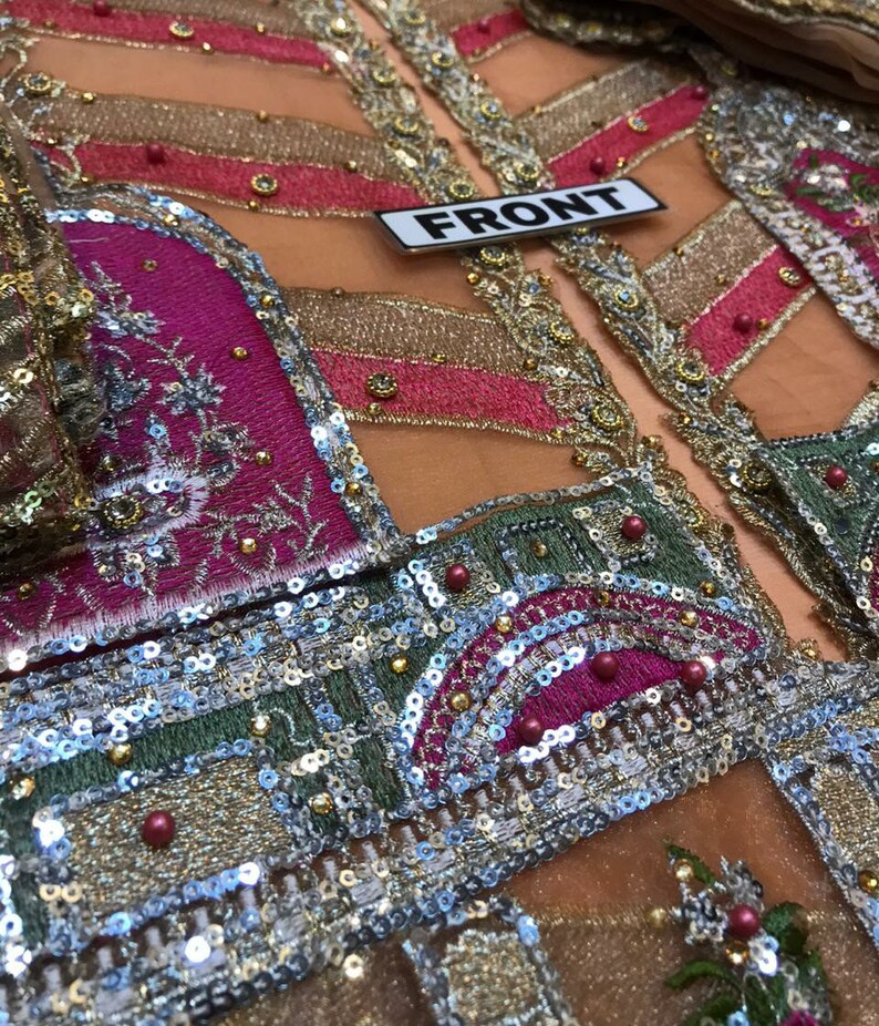 Women salwar suit eastern embroidered salwar kameez kurti shirt trouser Pakistani Indian Bengali desi attire Eid ladies suit 3 Piece Dress