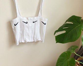 nike bandeau top and shorts