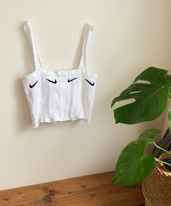 reworked nike crop top